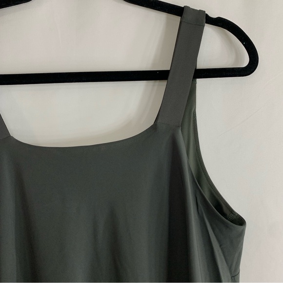 NWT Spanx Yes Pleats! Dress Pine Stone Green, size XL - Picture 11 of 11